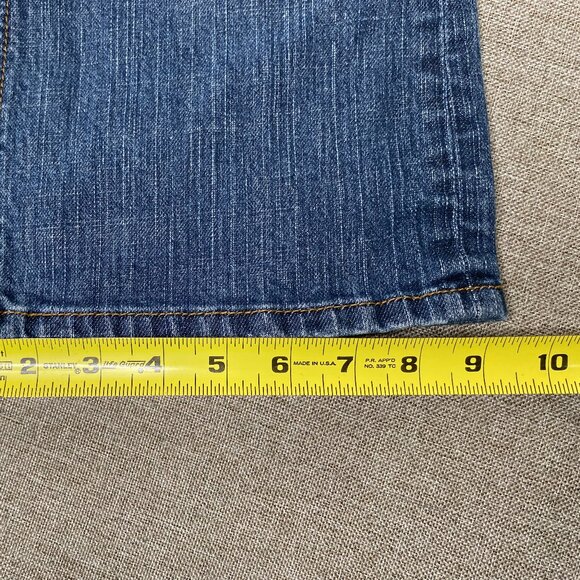 Tommy Hilfiger Denim Jeans Women's 10S Mid Rise Blue Distressed Casual Pants - Picture 13 of 14